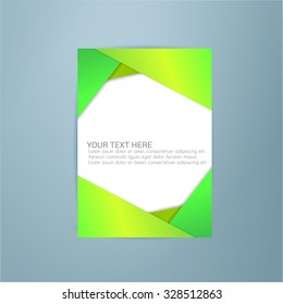 Presentation of Poster/flyer design content background. editable vector illustration