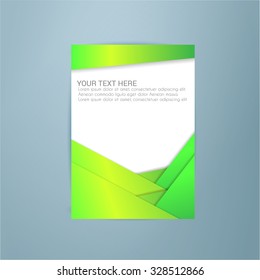 Presentation of Poster/flyer design content background. editable vector illustration