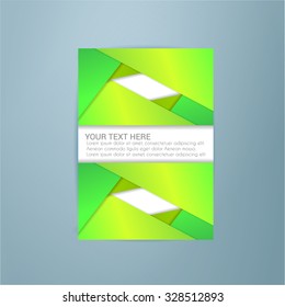 Presentation of Poster/flyer design content background. editable vector illustration