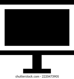 Presentation Screen Keynote Powerpoint modern concept ui ux icon for website, app, presentaion, flyer, brochure etc.