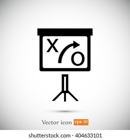 presentation sign icon