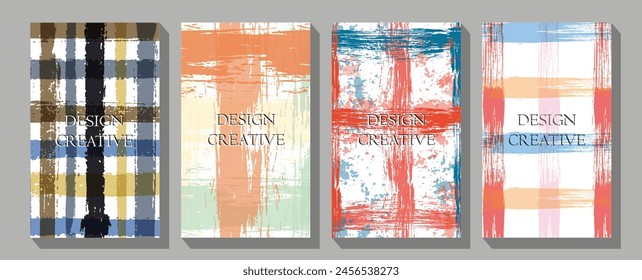  Presentation slide, flyer leaflet, brochure cover, report, marketing and banner Abstract trendy universal artistic background templates.