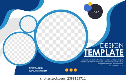 Presentation and slide layout background