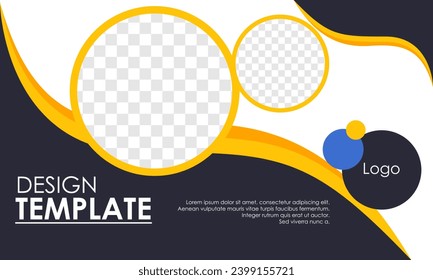 Presentation and slide layout background