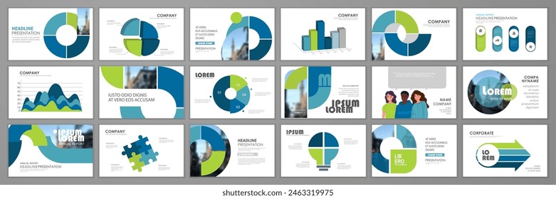 Fondo de diseño de diapositiva de presentación.  Plantilla de folleto de diseño azul y naranja. Uso en presentación, folleto, folleto, Anuncio, informe corporativo, informe anual, marketing, publicidad.