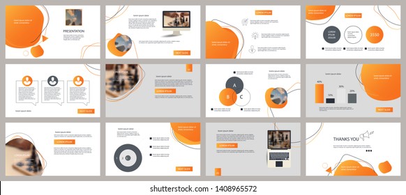 Presentation and slide layout background. Design yellow gradient geometric template. Use for business annual report, flyer, marketing, leaflet, advertising, brochure, modern style.