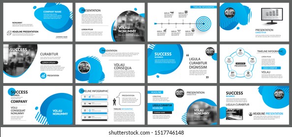 Presentation and slide layout background. Design blue gradient geometric template. Use for business annual report, flyer, marketing, leaflet, advertising, brochure, modern style.