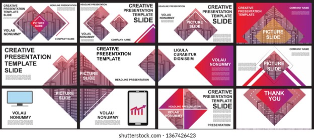 Presentation and slide layout background. elements for slide presentations on a white background. Use for business annual report, brochure, flyer, marketing, leaflet, advertising, modern style.Vector