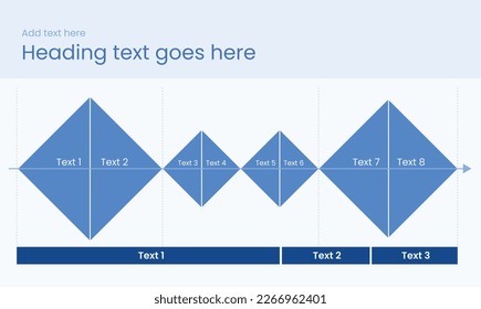 Presentation slide representing overview schedule, company agenda. Editable template of presentation slide, sprint planning, day planning.