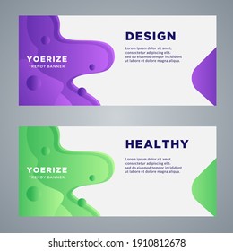 Plantillas de diapositivas de presentación o imágenes de banners de héroe para sitios web o aplicaciones. Ilustración del concepto de negocio. Estilo moderno y plano. Vector