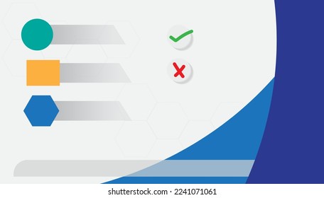 Presentation slide templates or hero banner images for websites, or apps. Business concept illustrations. Modern flat style. Vector