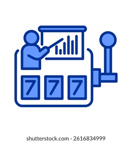 Presentation Slot Icon Element For Design