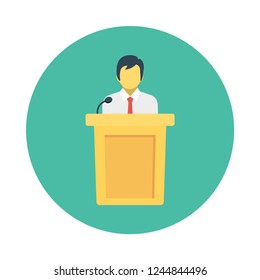 presentation   speech   dice  