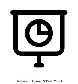 presentación, estadísticas, análisis de datos, gráfico, icono de línea gráfica