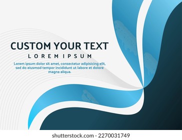 Presentation template background simple drawn cover business presentation
