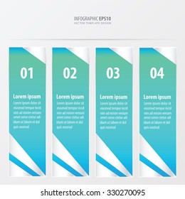 presentation template   blue color