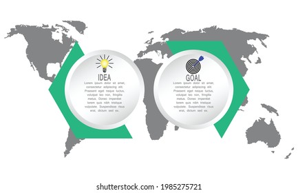 Шаблон презентации для бизнеса. Инфографика шаблон презентации. Presentation template for business. Infographics presentation template.