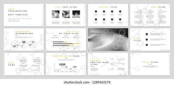 Presentation template design. Vector infographics. Use in Presentation flyer and leaflet corporate report marketing advertising annual report banner. Multipurpose template for presentation slide.