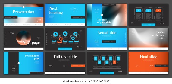 Presentation template design. Vector infographics. Use in Presentation flyer and leaflet corporate report marketing advertising annual report banner. Multipurpose template for presentation slide.