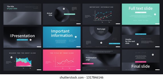 Presentation template design. Vector infographics. Use in Presentation flyer and leaflet corporate report marketing advertising annual report banner. Multipurpose template for presentation slide.