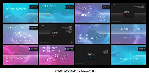 Presentation template design. Vector infographics. Use in Presentation flyer and leaflet corporate report marketing advertising annual report banner. Multipurpose template for presentation slide.