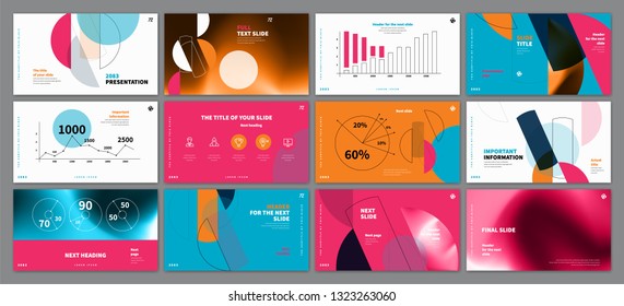 Presentation template design. Vector infographics. Use in Presentation flyer and leaflet corporate report marketing advertising annual report banner. Multipurpose template for presentation slide.