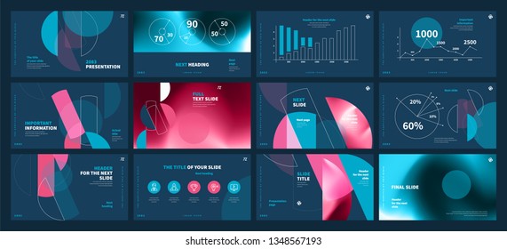 Presentation template design. Vector infographics. Use in Presentation flyer and leaflet corporate report marketing advertising annual report banner. Multipurpose template for presentation slide.