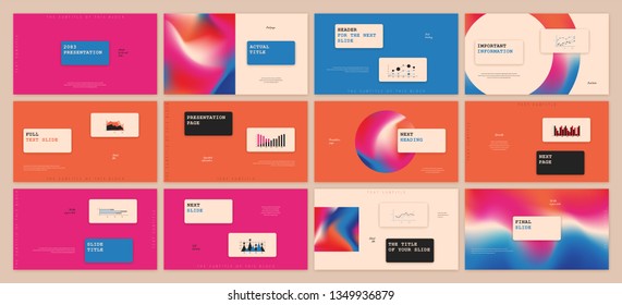 Presentation template design. Vector infographics. Use in Presentation flyer and leaflet corporate report marketing advertising annual report banner. Multipurpose template for presentation slide.