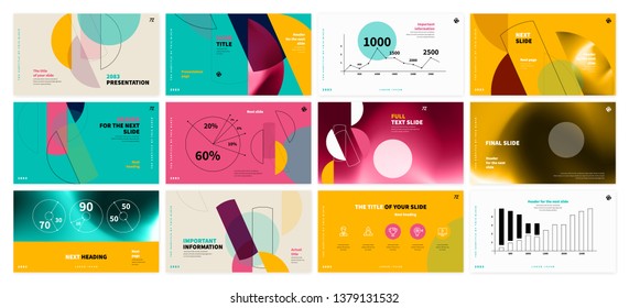 Presentation template design. Vector infographics. Use in Presentation flyer and leaflet corporate report marketing advertising annual report banner. Multipurpose template for presentation slide.