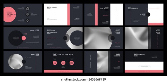 Presentation template design. Vector infographics. Use in Presentation flyer and leaflet corporate report marketing advertising annual report banner. Multipurpose template for presentation slide.