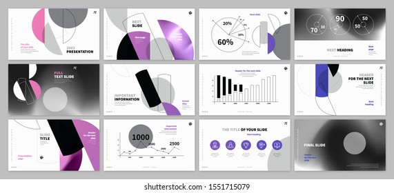 Presentation template design. Vector infographics. Use in Presentation flyer and leaflet corporate report marketing advertising annual report banner. Multipurpose template for presentation slide.