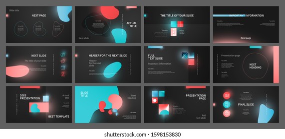 Presentation template design. Vector infographics. Use in Presentation flyer and leaflet corporate report marketing advertising annual report banner. Multipurpose template for presentation slide.