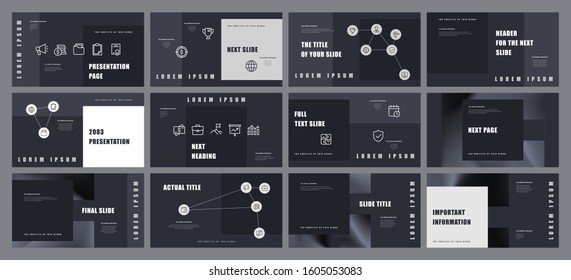 Presentation template design. Vector infographics. Use in Presentation flyer and leaflet corporate report marketing advertising annual report banner. Multipurpose template for presentation slide.