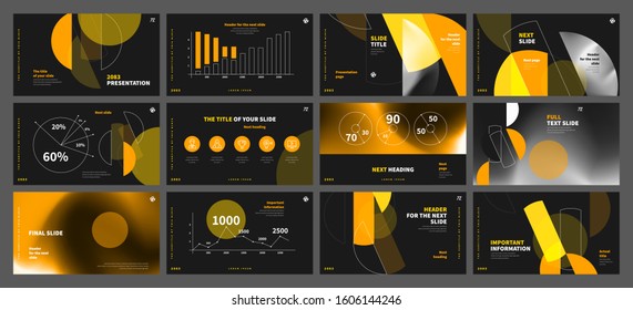 Presentation template design. Vector infographics. Use in Presentation flyer and leaflet corporate report marketing advertising annual report banner. Multipurpose template for presentation slide.