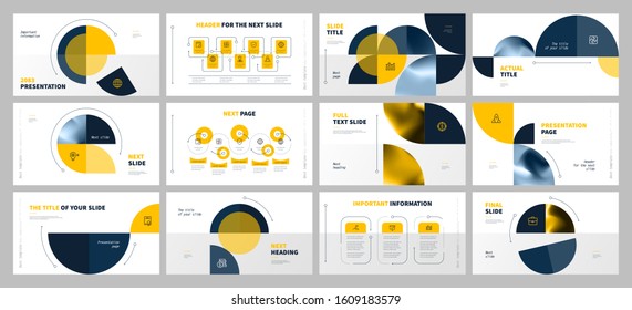 Presentation template design. Vector infographics. Use in Presentation flyer and leaflet corporate report marketing advertising annual report banner. Multipurpose template for presentation slide.