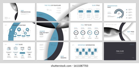Presentation template design. Vector infographics. Use in Presentation flyer and leaflet corporate report marketing advertising annual report banner. Multipurpose template for presentation slide.