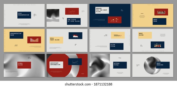 Presentation template design. Vector infographics. Use in Presentation flyer and leaflet corporate report marketing advertising annual report banner. Multipurpose template for presentation slide.