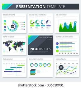 Presentation Template, Infographic Elements, Business flyer, corporate report, presentation, Marketing, Presentation Layout design, Modern flat business Style, Vector design illustration.