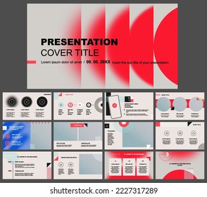 Plantilla de presentación, elementos infográficos sobre fondo blanco. Plantilla de diapositiva de vectores para presentaciones y marketing de proyectos empresariales.