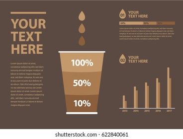 A presentation template for presentations or meetings.