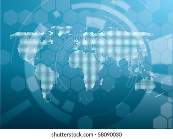 presentation template in vector