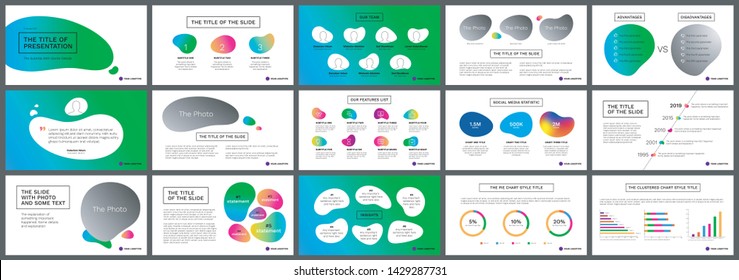 Presentation template, white background. For Power Point, ppt, or Keynote layout. Vector infographic. For Business presentation or proposal, leaflet, corporate annual report, marketing, advertising.
