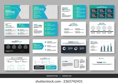 presentation templates and Business Proposal for slide infographics elements background, Use for presentation background, brochure design, website slider, landing page, annual report
