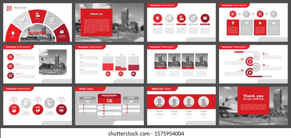 Presentation templates, corporate. Elements of infographics for presentation templates. Annual report, book cover, brochure, layout, leaflet layout template design.