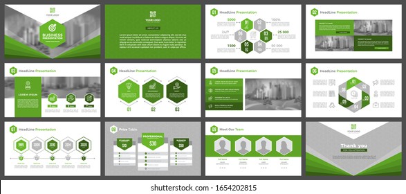 Modelos de apresentação, corporativos. Elementos de infográficos para modelos de apresentação. Relatório anual, capa do livro, brochura, layout, design de modelo de layout de folheto.