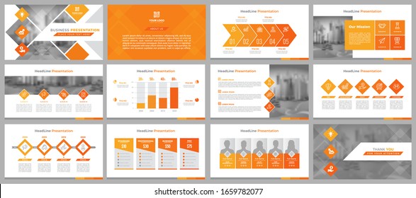 Presentation templates, corporate. Elements of infographics for presentation templates. Annual report, book cover, brochure, layout, leaflet layout template design.