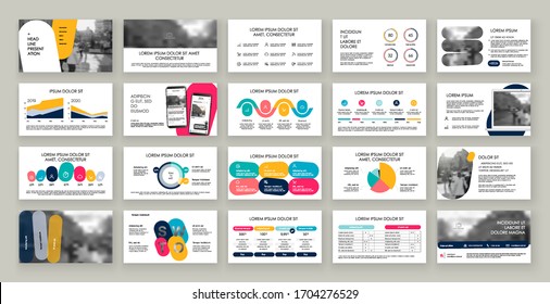 Presentation templates elements on a white background. Vector infographics. Use in Presentation, flyer and leaflet, corporate report, marketing, advertising, annual report, banner.