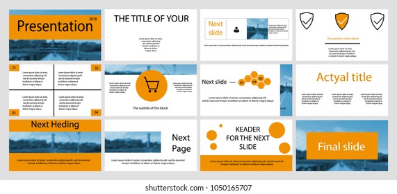 Presentation templates and infographics elements background. Use for business annual report, flyer, leaflet, advertising, corporate marketing, brochure.
