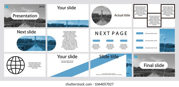 Presentation templates and infographics elements background. Use for business annual report, flyer, leaflet, advertising, corporate marketing, brochure.