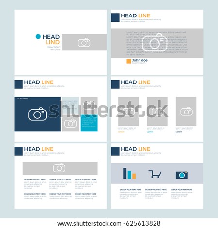 presentation templates power point template presentation のベクター